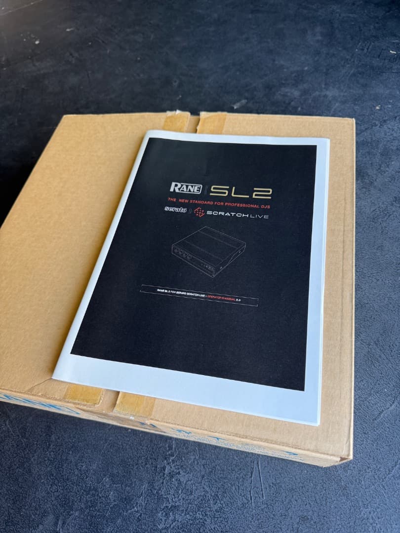【お値下げ】【美品】Rane SL2 Serato Scratch Live