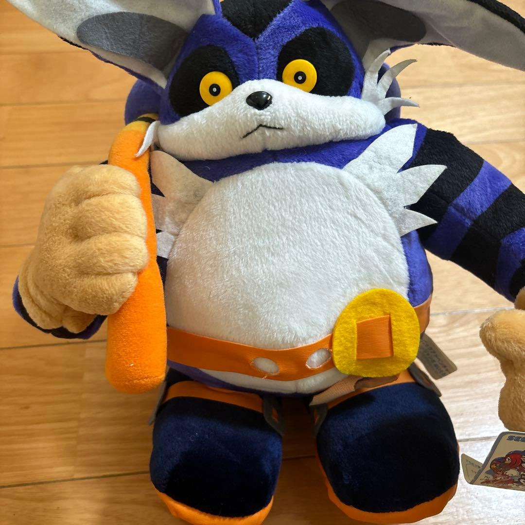 1998年　セガ　ソニックアドベンチャー　ビッグ・ザ・キャット　ぬいぐるみ