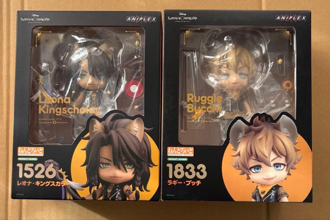 【新品未開封】ねんどろいど　ツイステ　ラギー　レオナ　セット