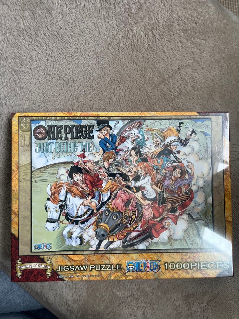 ONE PIECE ジグソーパズル 1000ピース　メモリーオブアートワーク