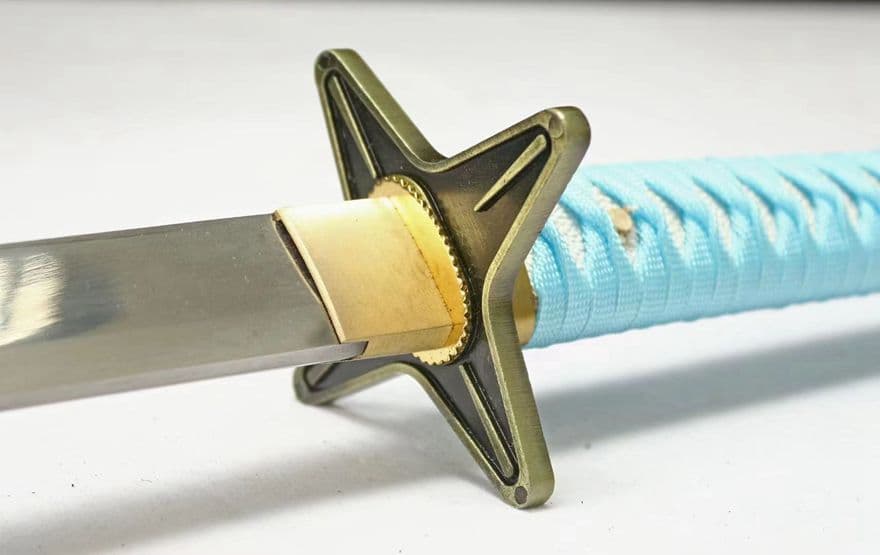 氷輪丸 武具　刀装具　日本刀　模造刀 居合刀ヒトデ 十番隊隊長 日番谷冬獅郎