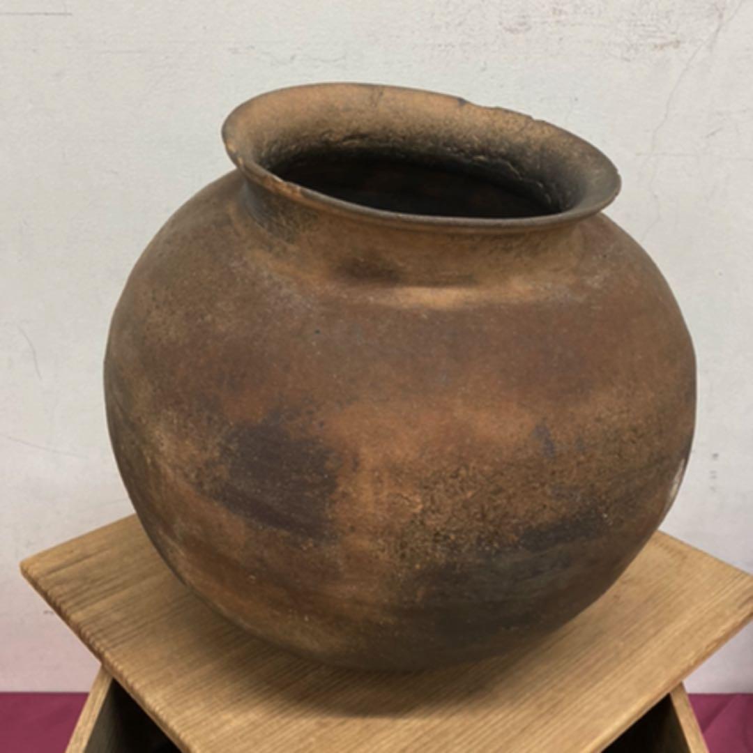 須恵器土器　新羅大壷　特大