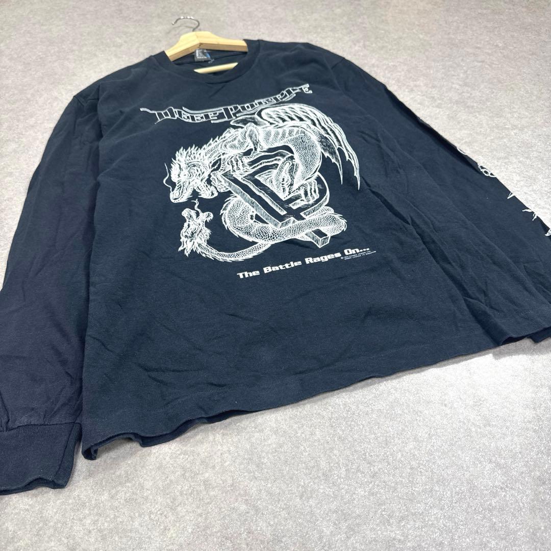 希少 90s 当時物 DEEP PURPLE ヴィンテージ バンドロングTシャツ