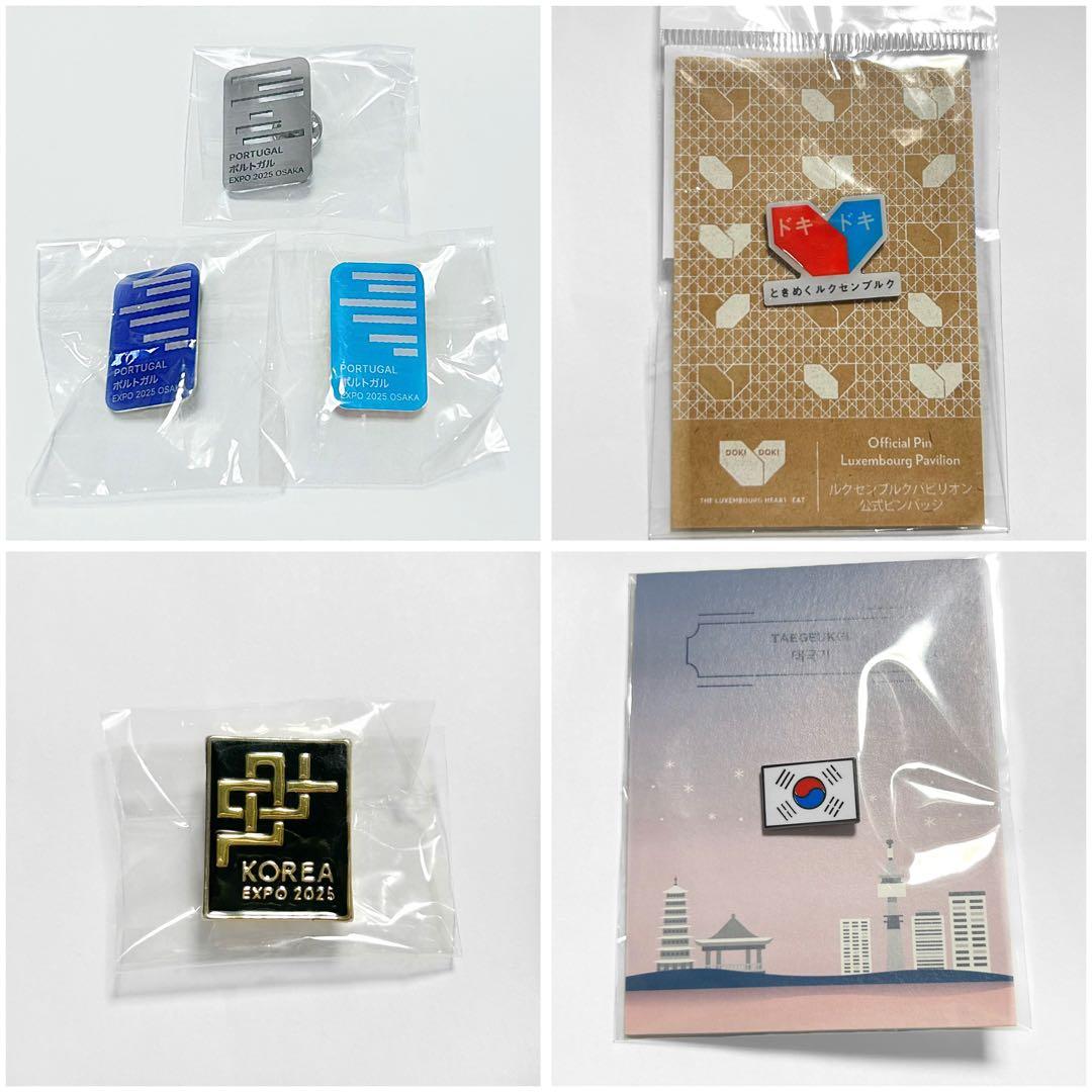 【万博限定】　公式スタンプパスポート　コンプリート ピンバッジ 記念日　非売品