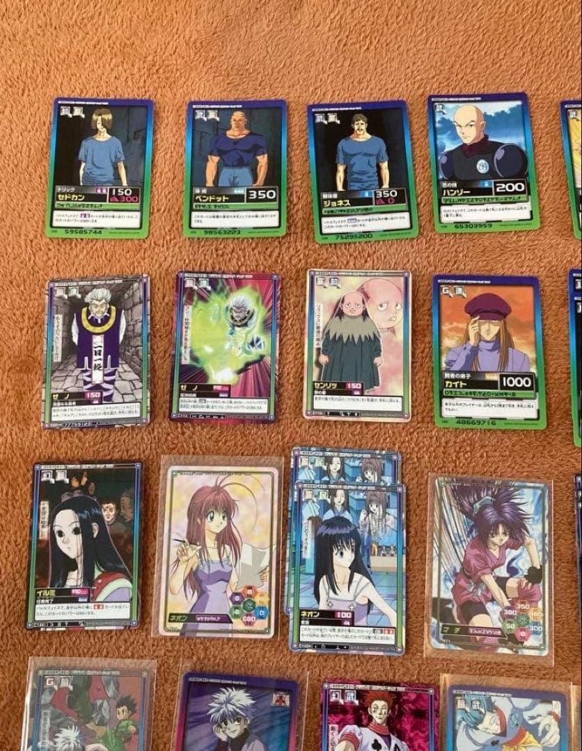 旧アニメ　HUNTER×HUNTERグッズまとめ売り　トレカ　フィギュア　CD