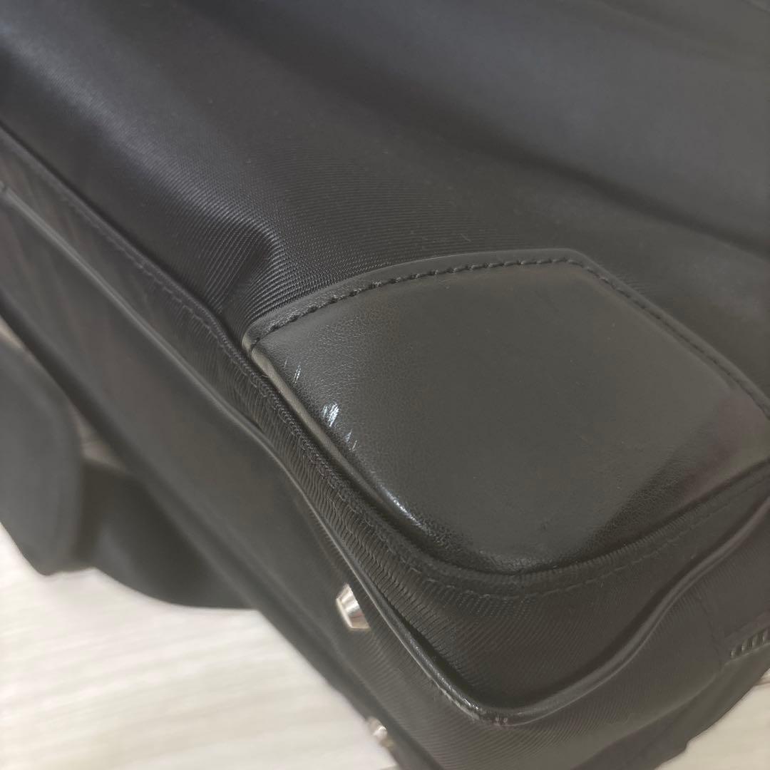 【訳あり】サムソナイト　エピッド3 ブリーフケース　ブラック×オレンジ　EXP