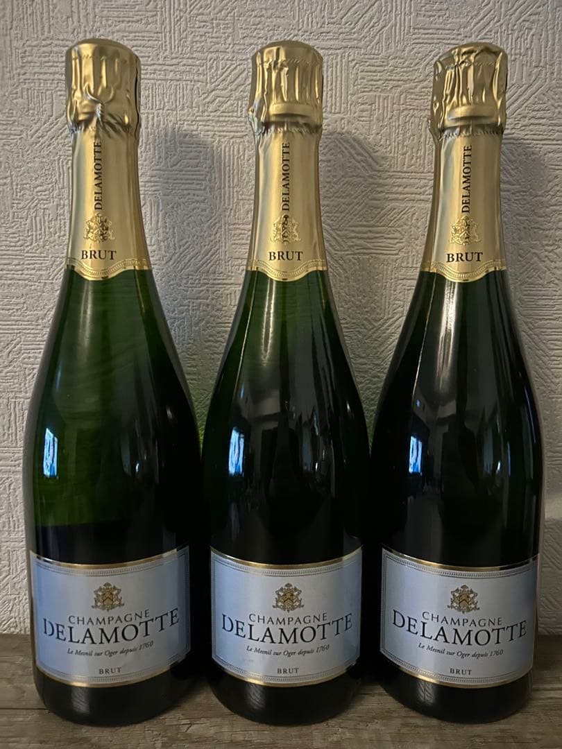 DELAMOTTE シャンパン ブリュット 3本セット