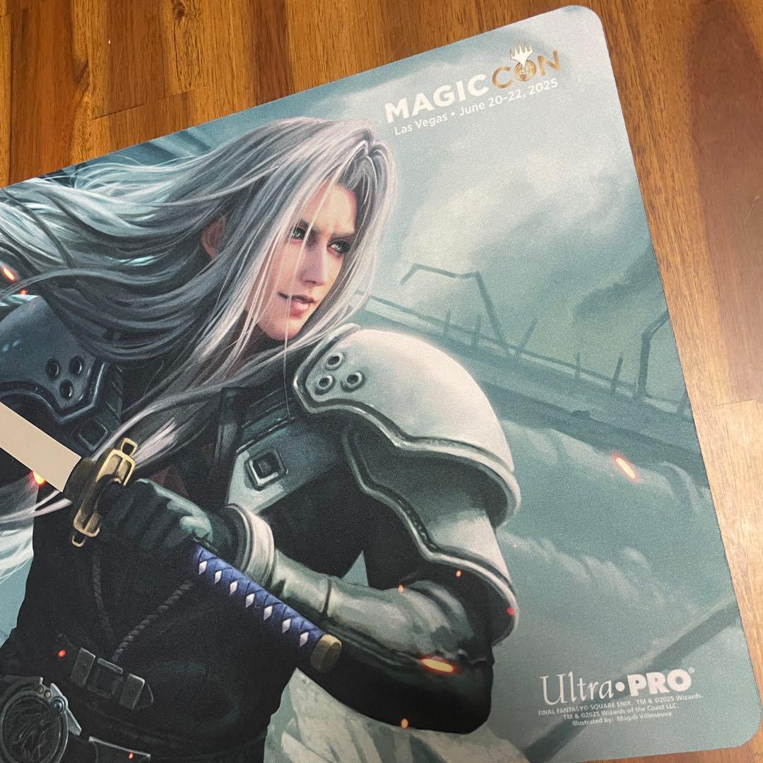 箔押しプレイマット　威名のソルジャー、セフィロス　FINAL FANTASY