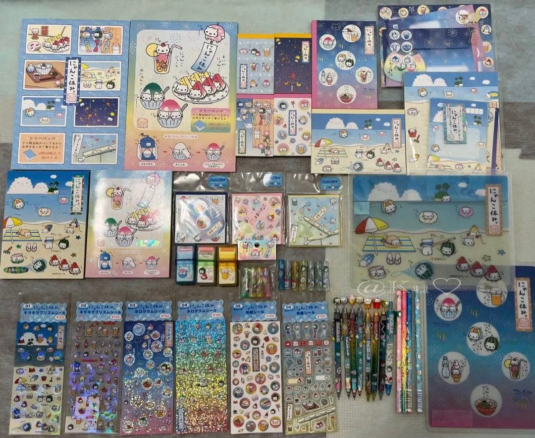 【San-X】サンエックス にゃんにゃんにゃんこ にゃんこ休み 49点セット