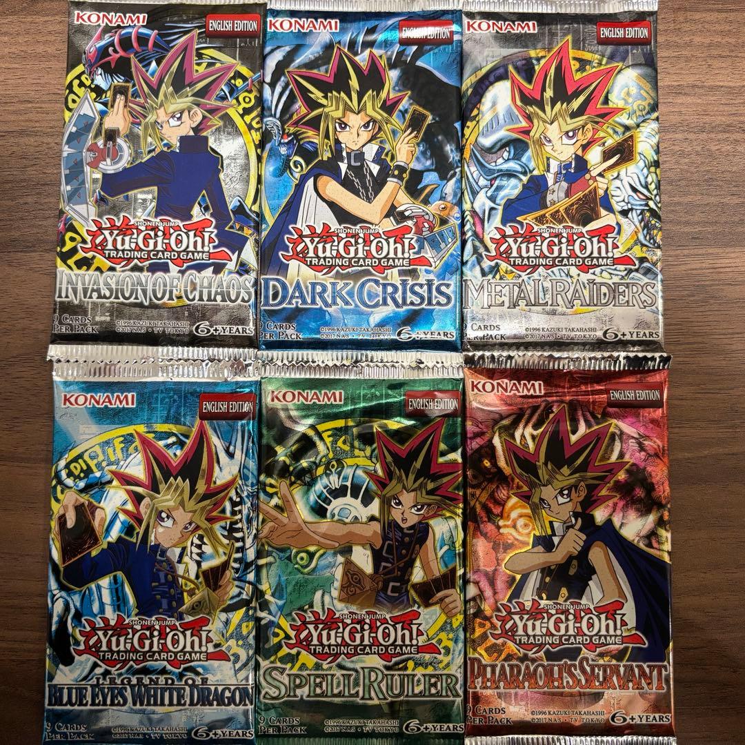 遊戯王 英語版 アンリミテッド 6パック セット 未開封