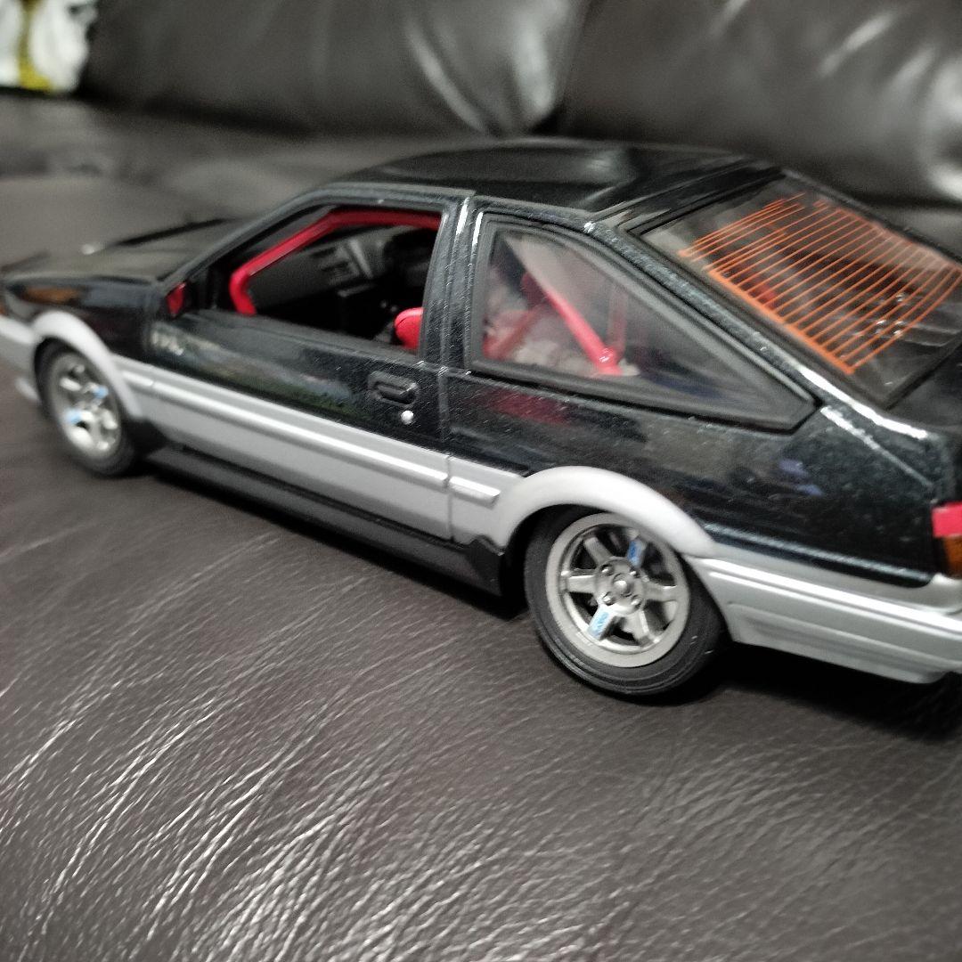 祝600評価DISM AE86後期型1985年ハチロクautoart風精巧モデル