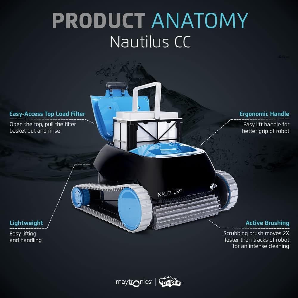 Dolphin Nautilus CC 自動ロボット式プール掃除機