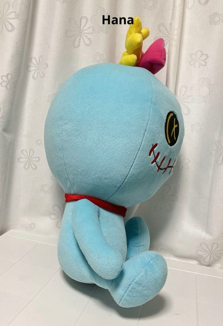 激レア⁉︎ 特大 ディズニー リロ＆スティッチ スクランプ ぬいぐるみ インテリア