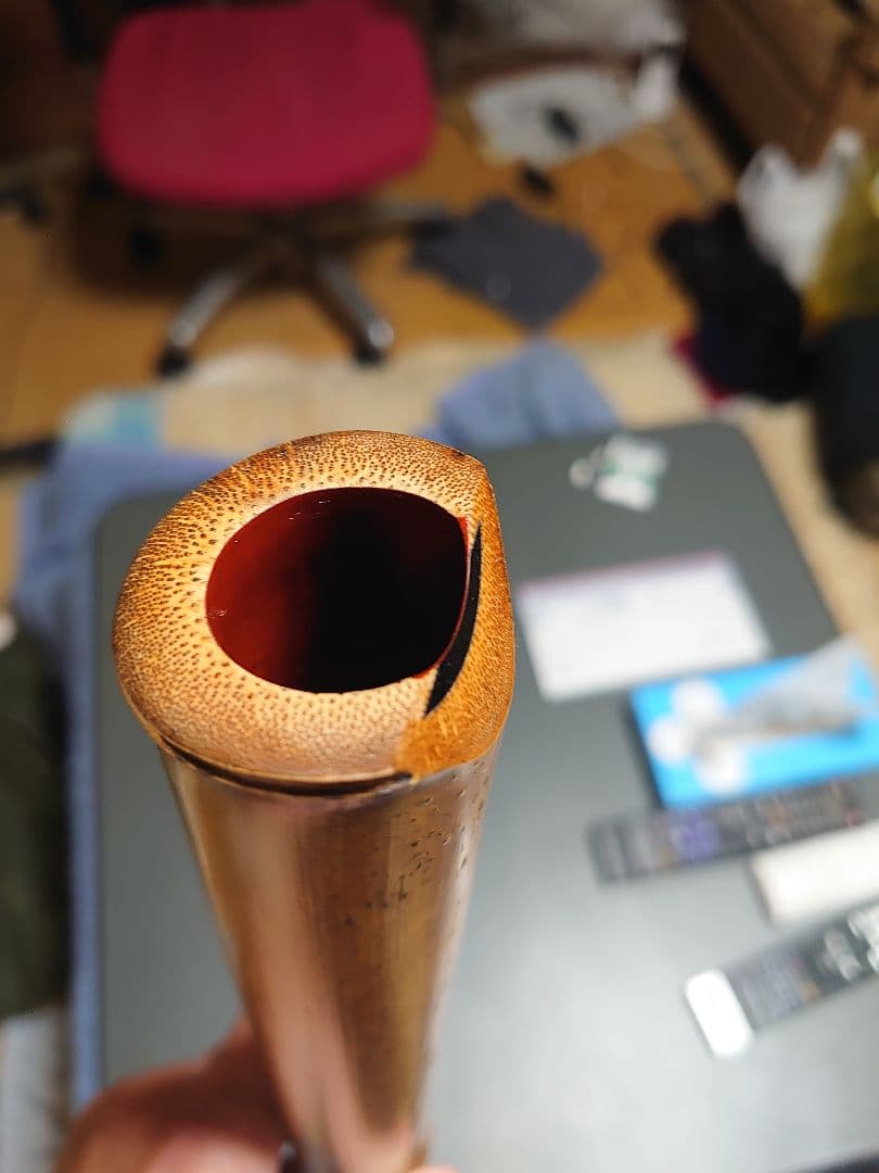尺八本体 竹製 約75cm