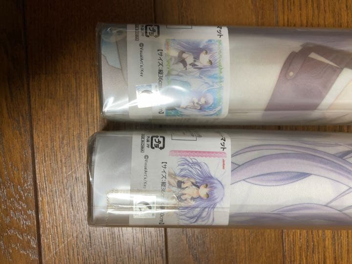 天使プレイマット2種　Angel Beats　デッキホルダー