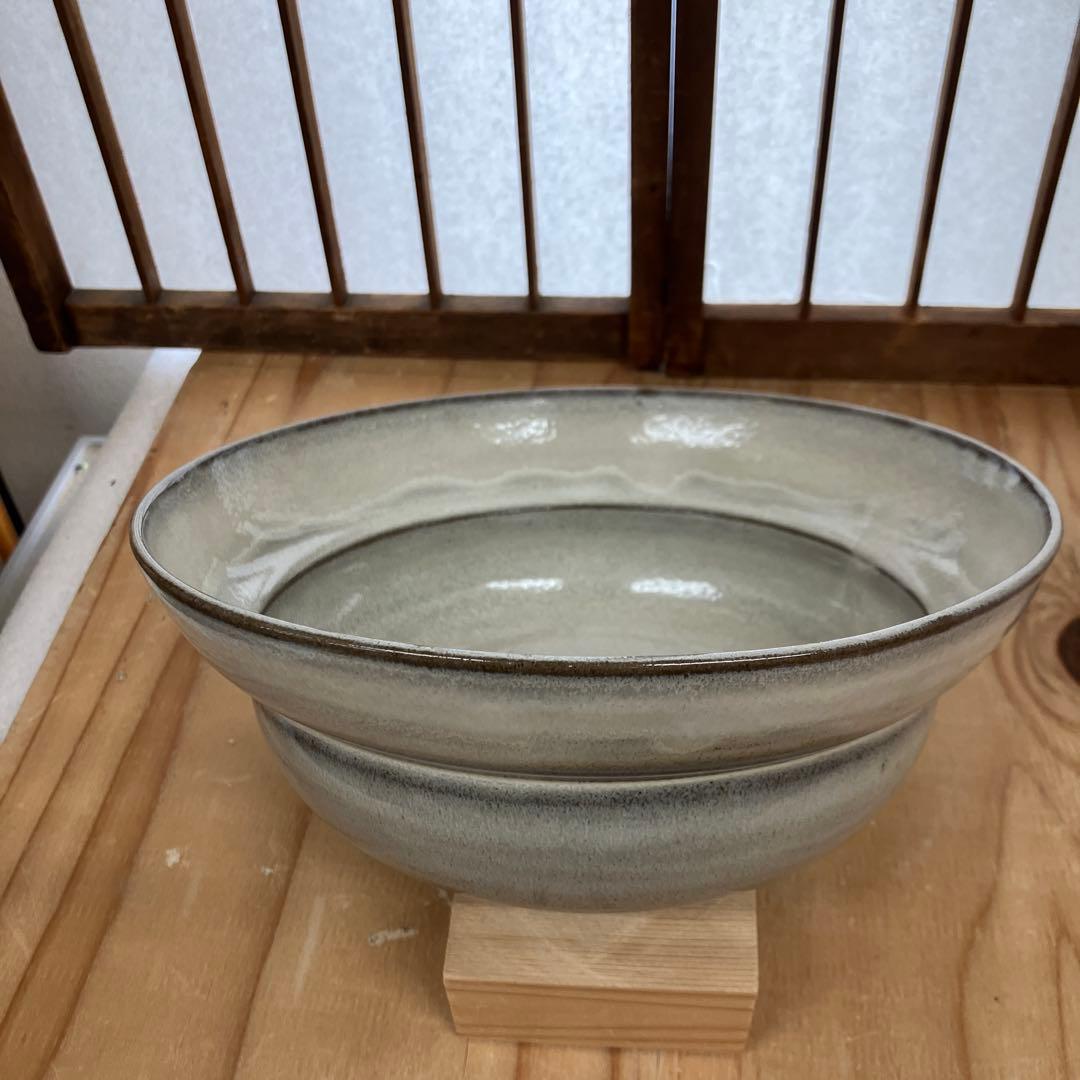 茶道具 菓子器 高取 菓子器 鬼丸碧山 造 N101K