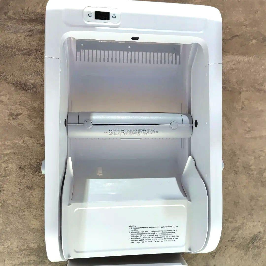 自動掃除機能付き　全自動猫用トイレ （専用ゴミ袋付）　※スマホアプリ連携可能