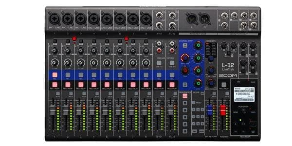 Zoom LiveTrak L-12（ズーム ライブトラック L-12）
