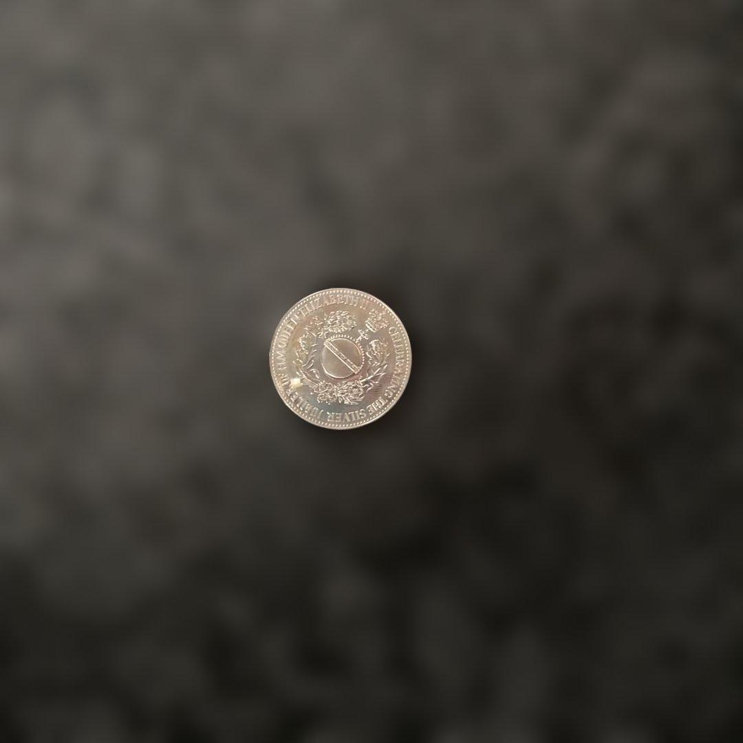 r*a様 エリザベス女王 銀貨 29.4g ケース付き