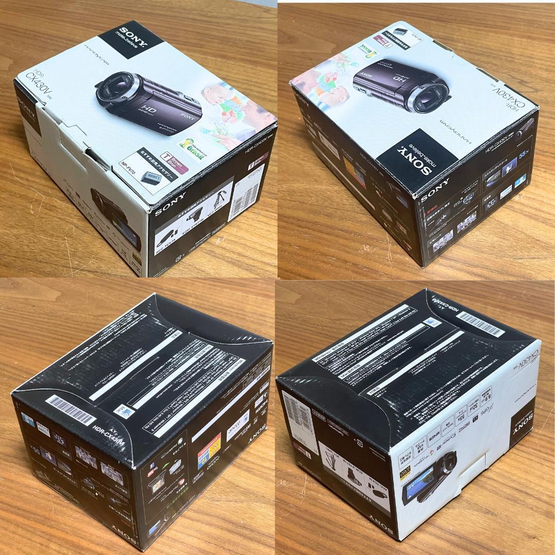 SONY ソニー❤HANDYCAM ハンディカム⭐ HDR-CX430Vブラウン