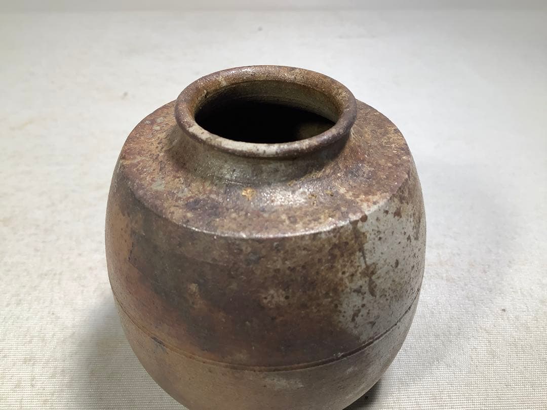 丹波　茶入　市野信水　茶道具　送料無料