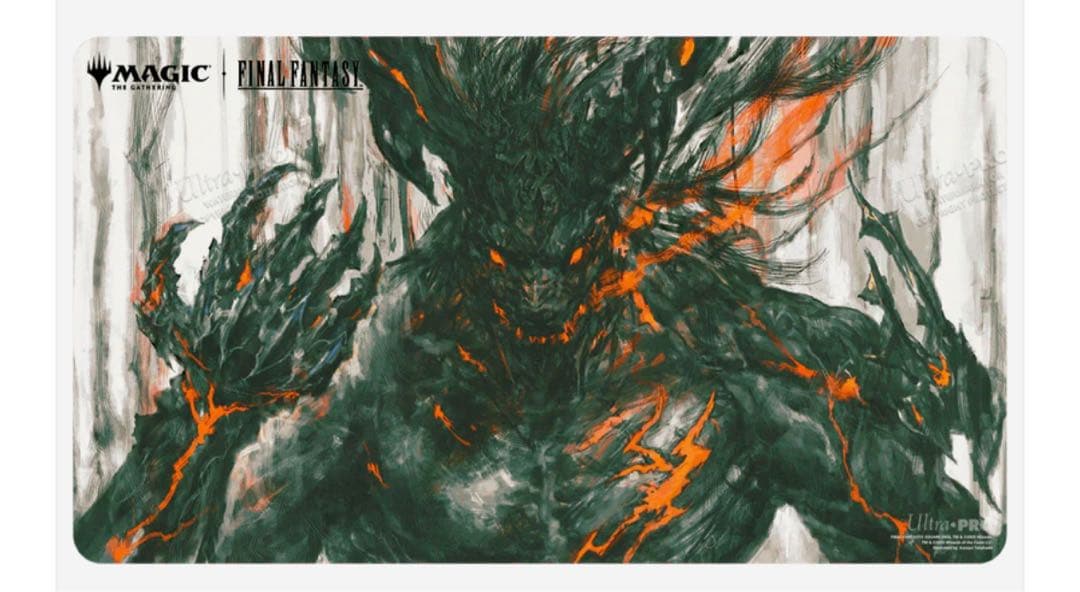 クライヴ イフリート 両面 プレイマット ファイナルファンタジー MTG 新品