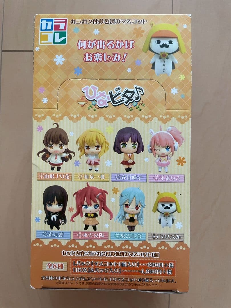 ひなビタ　カラコレ　フィギュアボックス　未開封