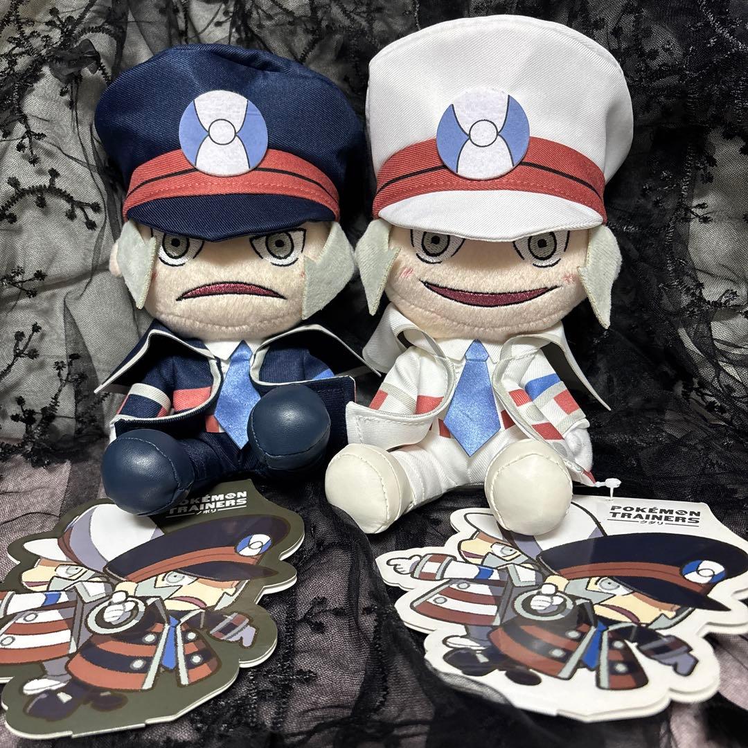PokémonTrainers ぬいぐるみ ノボリ&クダリ