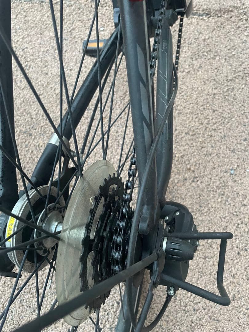 BRIDGESTONE 電動アシスト自転車 ブラック