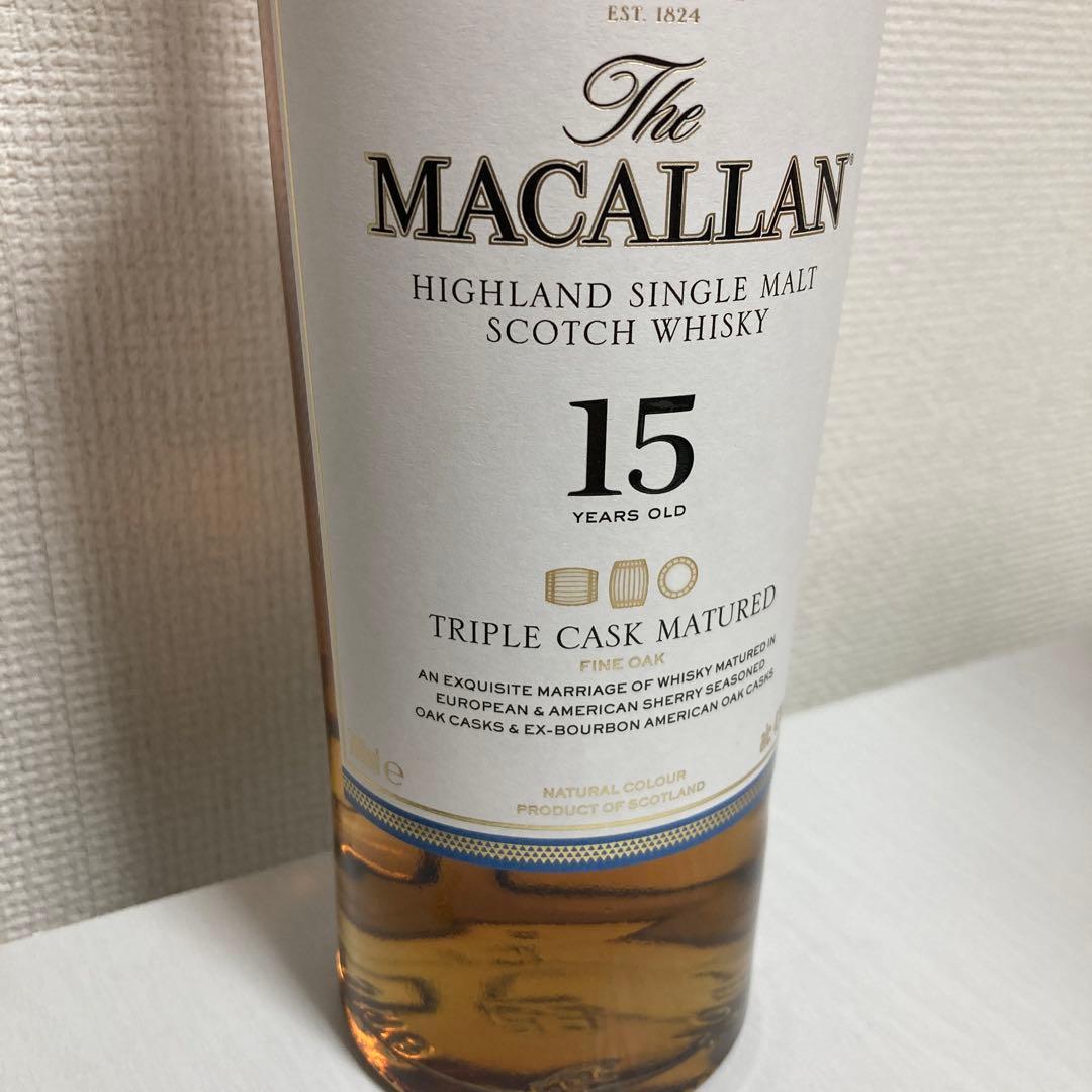 マッカラン　15年　トリプルカスク