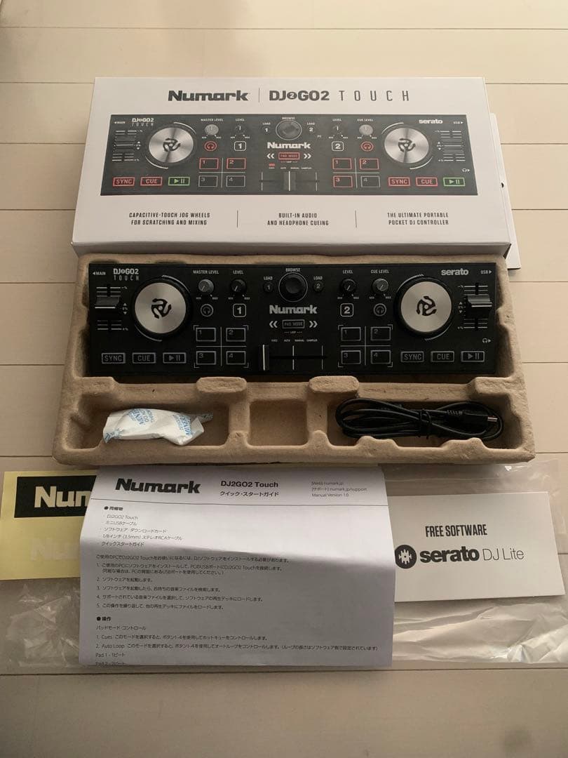 Numark オーディオインターフェース内蔵 DJ2GO2 TOUCH