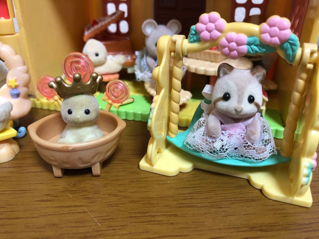 シルバニアファミリーおかしの家 小さな妖精たち 赤ちゃんセット