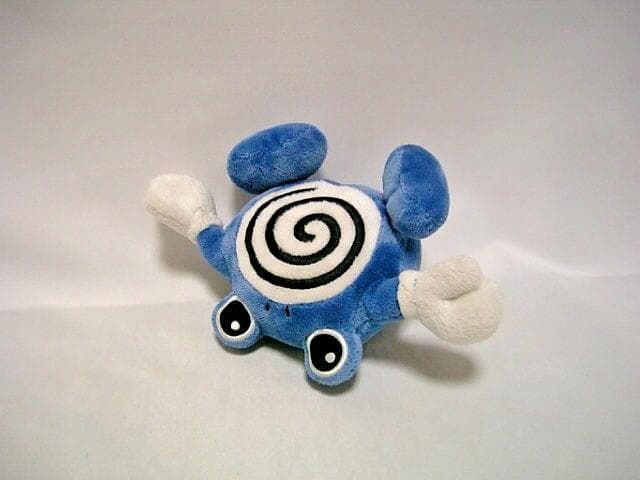 ◆ポケモンセンター　ニョロゾ　ドール　ぬいぐるみ◆ポケドール　2009年◆お座り