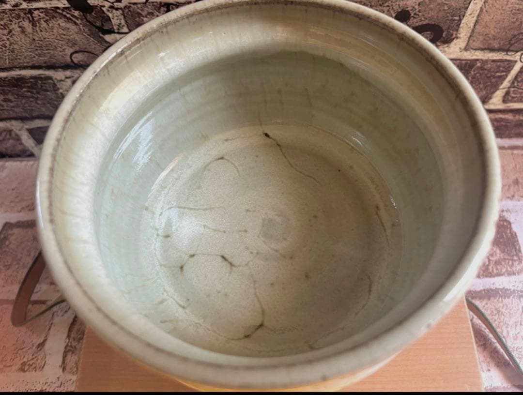 未使用 斑唐津 茶碗 茶道具