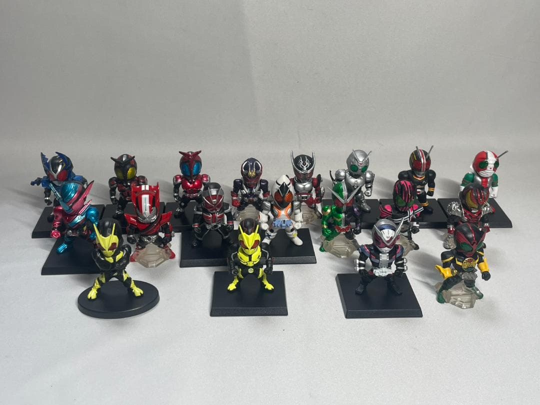 ＣＯＮＶＥＲＧＥ 仮面ライダー １８体セット（おまけ１体）