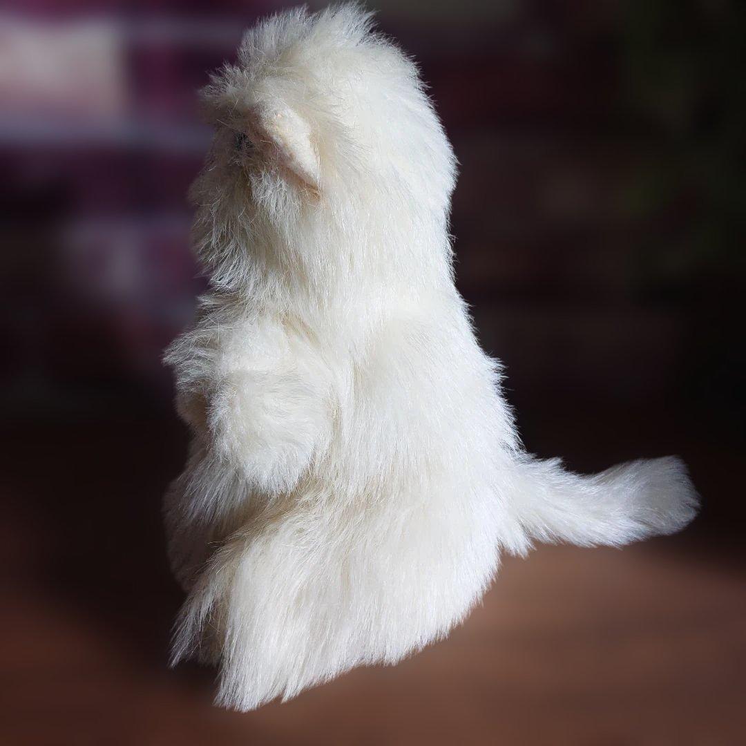 昭和レトロ　ペルシャ猫　ハンドパペット　レア