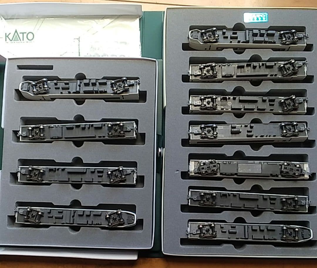 КATO651系スーパーひたち11両セット【ジャンク品】室内灯・ライトLED化