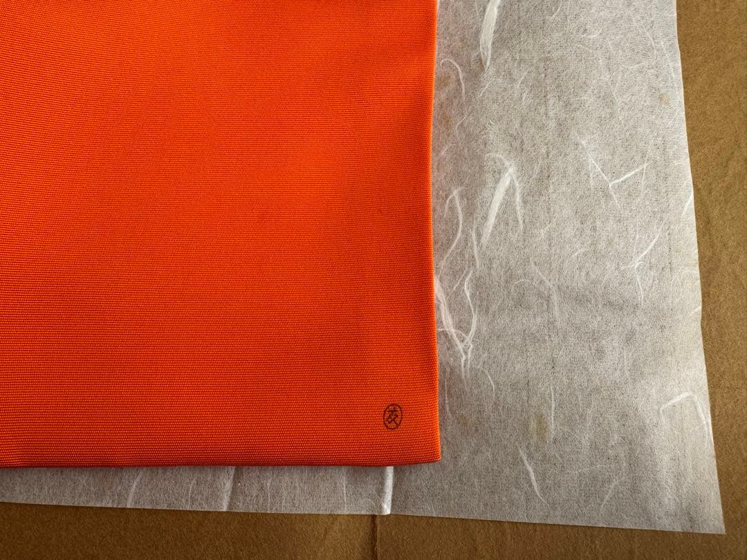 土田友湖 紅御帛紗 朱色 帛紗 茶道具