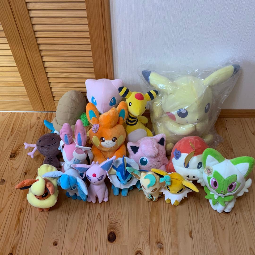 ポケモン　ぬいぐるみ　まとめ売り　17体