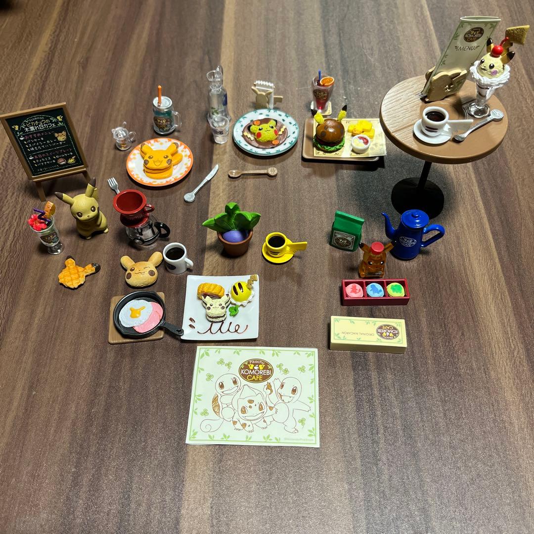 ピカチュウの木漏れ日カフェ リーメント 全8種