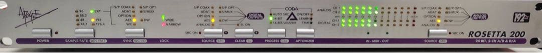 DTM・DAW Apogee Rosetta200 with X-FireWire