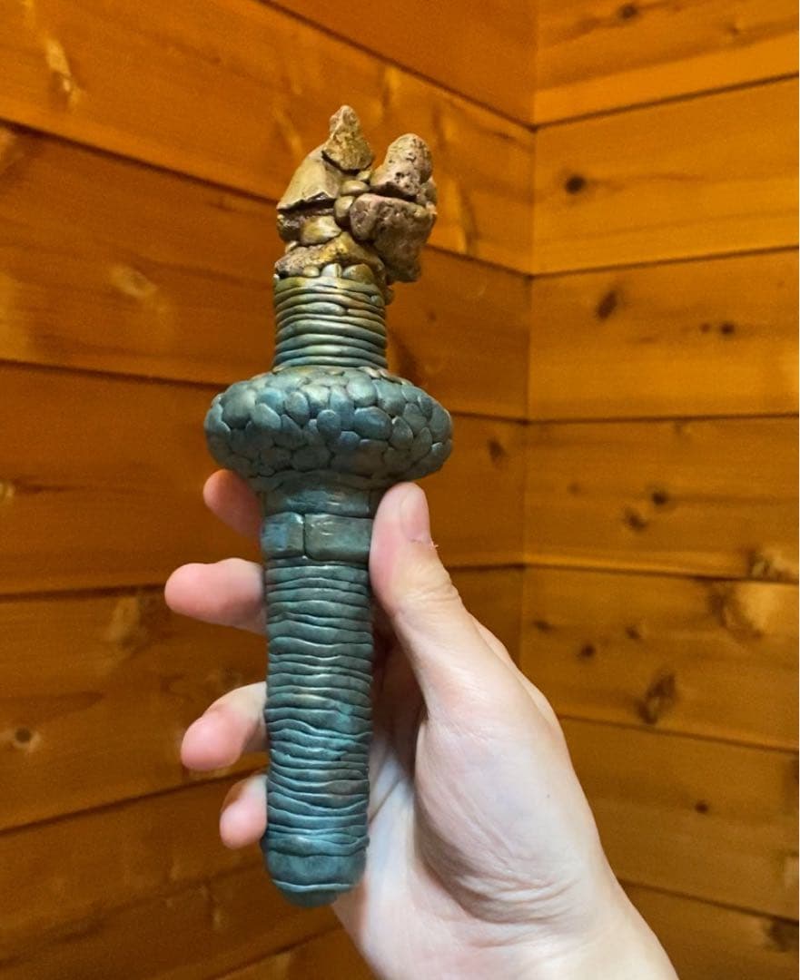 自由の女神岩石フィギュア 約20cm
