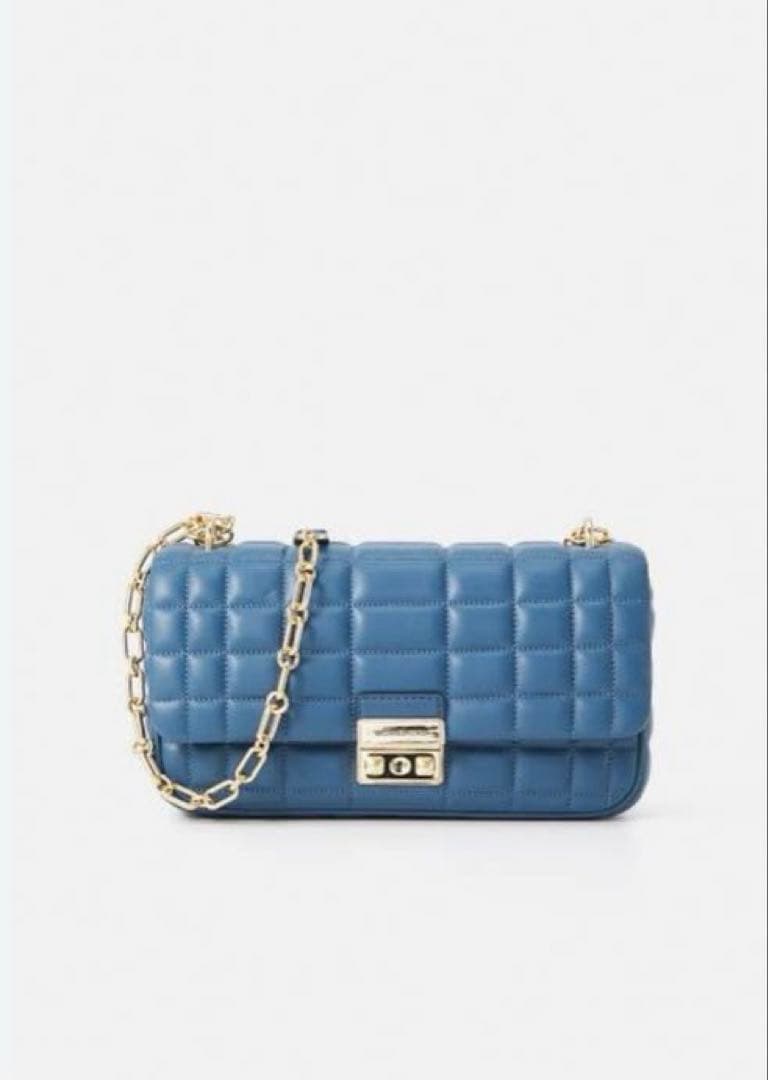 MICHAEL KORS 青 ショルダーバッグ