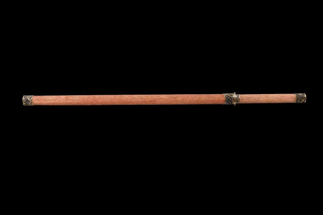 【全銅小剣】 古兵器 刀装具 日本刀　模造刀 居合刀 武士道 鑑賞用 美術刀
