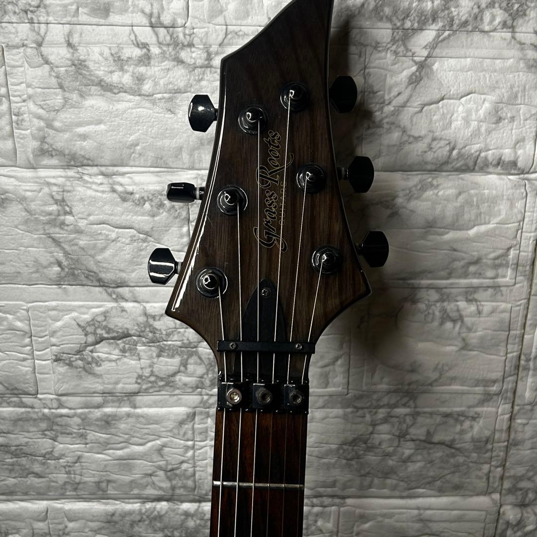 廃盤•トレモアアーム付き GrassRoots G-FR-62GT エレキギター