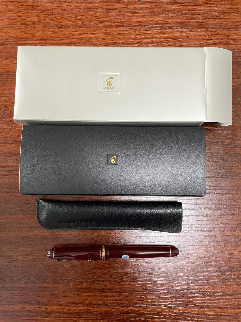 PILOT 万年筆 CUSTOM74 14K585 ディープレッド