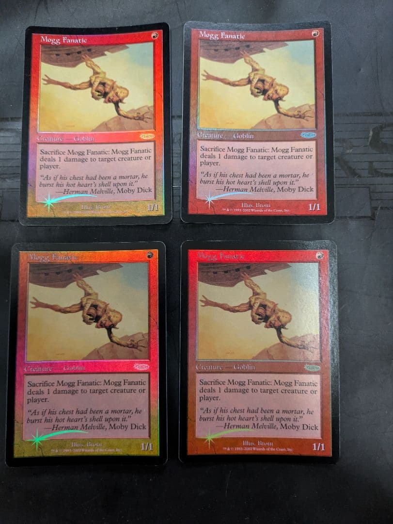 MTG モグの狂信者 Foil ４枚セット 英語 DCI