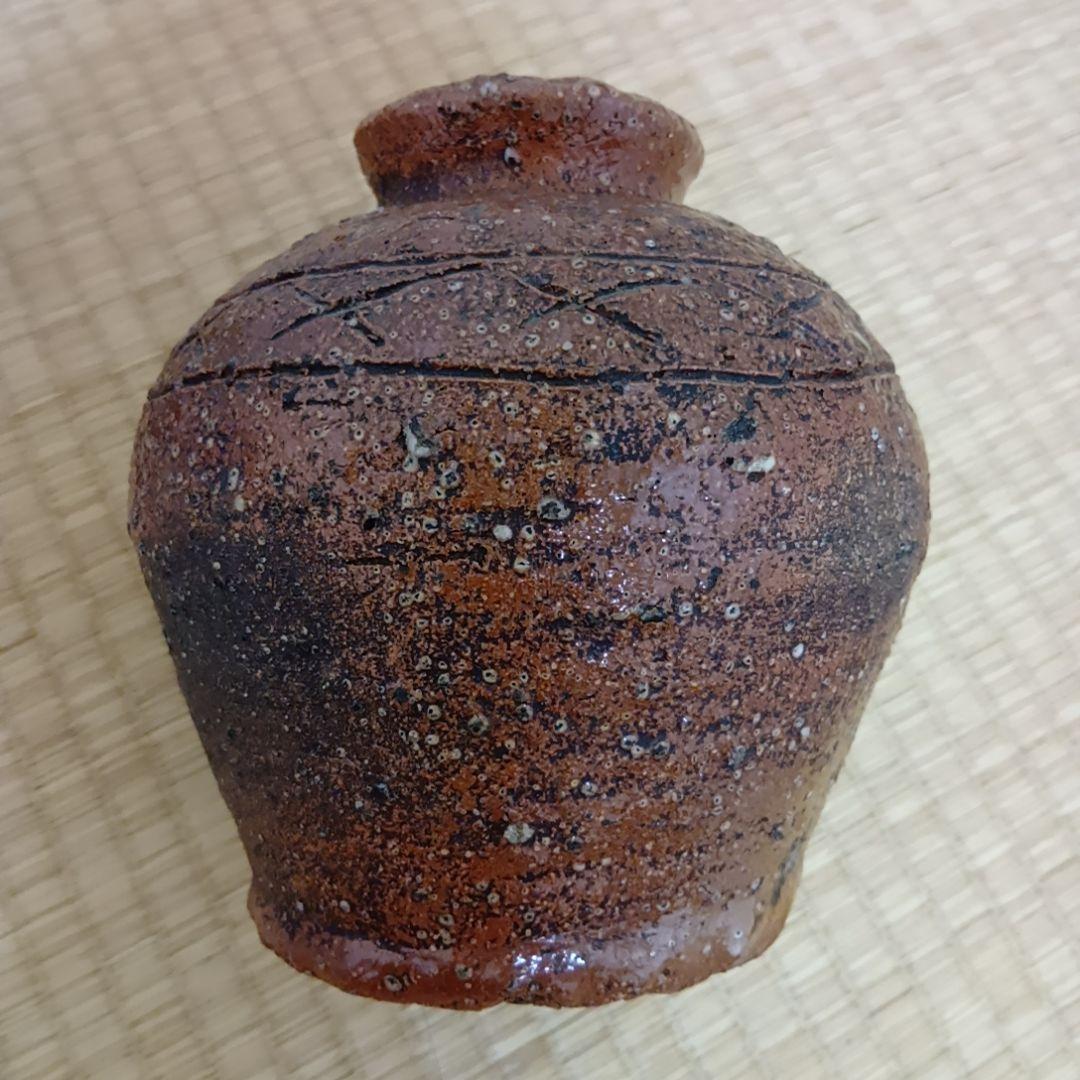 骨董品　壺　希少　未使用　極美品　小壺　陶器　工芸　陶芸