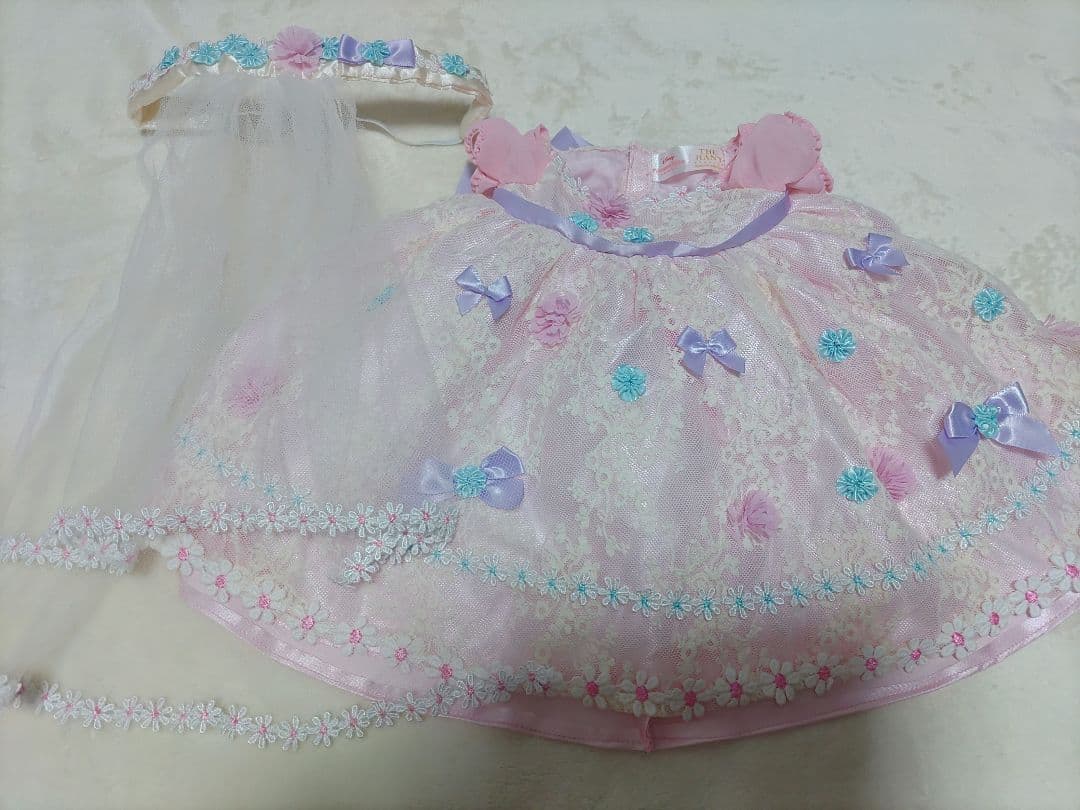 THE HANY 　ウエディング　ユニベアシティ用ぬいぐるみコスチュームドレス