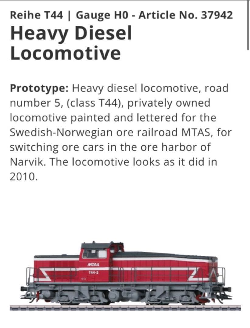maerklin メルクリン HO 37942